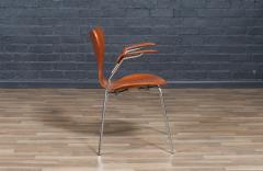 Arne Jacobsen Vintage Arne Jacobsen Series 7 Teak Desk Chair for Fritz Hansen - 4264652