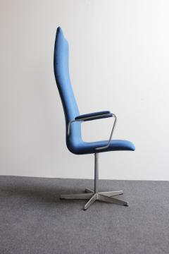 Arne Jacobsen Vintage Arne Jacobsen for Fritz Hansen Oxford Swivel Desk Arm Chair - 3669838