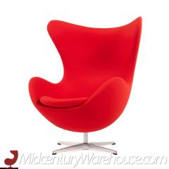 Arne Jacobsen for Fritz Hansen Mid Century Egg Chair - 3689562