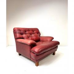 Arne Norell 1960s Attributed to Arne Norell Leather Mexico Lounge Chair - 4571204