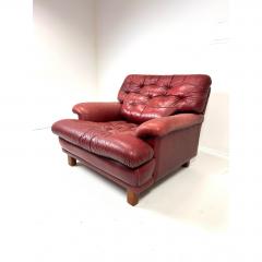Arne Norell 1960s Attributed to Arne Norell Leather Mexico Lounge Chair - 4571208