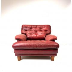 Arne Norell 1960s Attributed to Arne Norell Leather Mexico Lounge Chair - 4571209