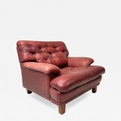 Arne Norell 1960s Attributed to Arne Norell Leather Mexico Lounge Chair - 4575155