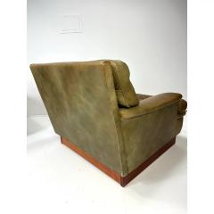 Arne Norell 1960s Pair of Arne Norell Leather Lounge Chairs - 3843373