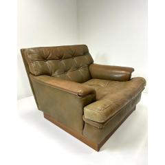 Arne Norell 1960s Pair of Arne Norell Leather Lounge Chairs - 3843375