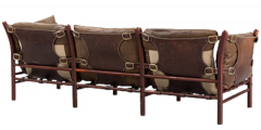 Arne Norell Arne Norell Ilona 3 seat leather safari sofa Sweden - 2917139
