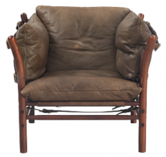 Arne Norell Arne Norell Ilona Leather Safari Lounge Chair - 2985481