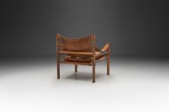 Arne Norell Arne Norell Leather Sirocco Safari Chair for Norell M bel AB Sweden 1964 - 2676452