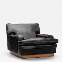 Arne Norell Arne Norell Merkur Armchair in Cowhide Sweden Mid 20th Century - 4419296