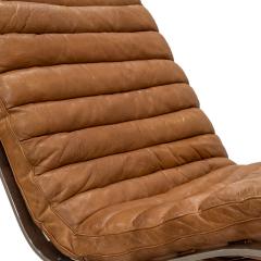 Arne Norell Arne Norell Rare Pair of Lounge Chairs with Original Leather Slings 1960s - 2881637