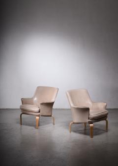 Arne Norell Arne Norell pair of Pilot lounge chairs Sweden - 2403561