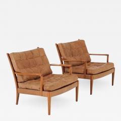 Arne Norell Mid Century Swedish Lounge Chairs L ven by Arne Norell - 2578219