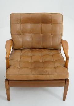 Arne Norell Mid Century Swedish Lounge Chairs L ven by Arne Norell - 3102711