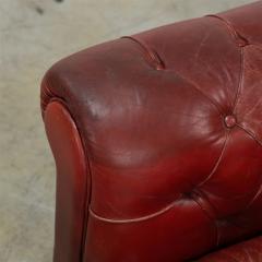 Arne Norell Pair Arne Norell Leather Chesterfield Club Chairs - 3607700