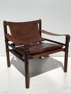 Arne Norell Pair of Arne Norell Rosewood Sirocco Sfari Chairs - 548446