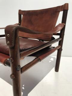 Arne Norell Pair of Arne Norell Rosewood Sirocco Sfari Chairs - 548482