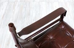 Arne Norell Vintage Sirocco Safari Leather Lounge Chair by Arne Norell - 2254308