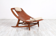 Arne Tidemand Ruud Arne Tidemand Ruud Cognac Leather Shirley Sheep Skin Lounge Chair - 2605530