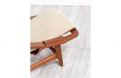 Arne Tidemand Ruud Arne Tidemand Ruud Cognac Leather Shirley Sheep Skin Lounge Chair - 2605539
