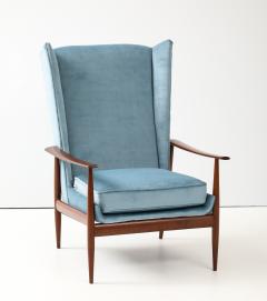 Arne Vodder 1950s Arne Vodder Attributed Wing back Teak Lounge Chair - 4505132