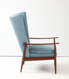 Arne Vodder 1950s Arne Vodder Attributed Wing back Teak Lounge Chair - 4505136