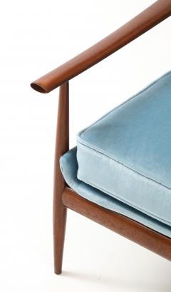 Arne Vodder 1950s Arne Vodder Attributed Wing back Teak Lounge Chair - 4505141