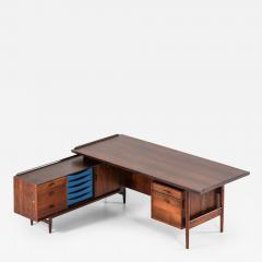 Arne Vodder Arne Vodder Desk in Rosewood by Sibast M belfabrik 1960s - 4680859