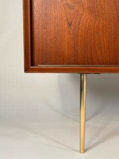 Arne Vodder Arne Vodder Model 29 Teak Credenza with Solid Brass Legs - 4232675