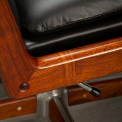 Arne Vodder Arne Vodder Model 419 Desk Chair in Rosewood and Leather Denmark 1960s - 4004650