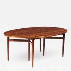 Arne Vodder Arne Vodder Oval Dining Table for Sibast Furniture Denmark 1960s - 728270