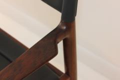 Arne Vodder Arne Vodder Rosewood And Leather Desk Chair - 995729