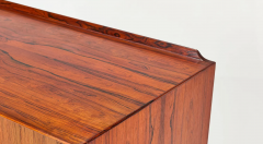 Arne Vodder Arne Vodder Rosewood Credenza with Blue White Drawers Denmark 1960 - 4440444