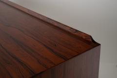 Arne Vodder Arne Vodder Rosewood Credenza with Blue White Drawers Denmark 1960 - 4507938