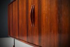 Arne Vodder Arne Vodder Sideboard for Sibast M bler in Rosewood and Metal Denmark 1960s - 3653795