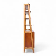 Arne Vodder Arne Vodder Style Mid Century Danish Teak Book Shelf Credenza - 4299871