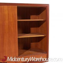 Arne Vodder Arne Vodder Style Mid Century Teak Sliding Door Armoire - 3513763