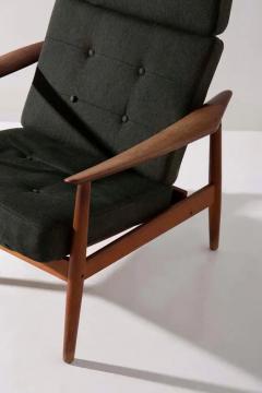 Arne Vodder Arne Vodder Vintage armchairs for France Daverkosen original label - 3694981