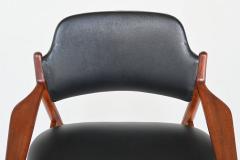 Arne Vodder Arne Vodder armchair model 62A in teak Sibast Mobler Denmark 1960 - 3653107