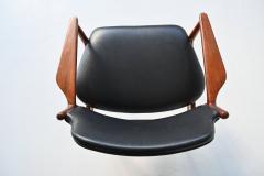 Arne Vodder Arne Vodder armchair model 62A in teak Sibast Mobler Denmark 1960 - 3653110