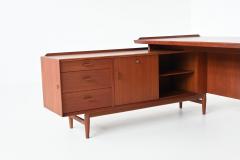 Arne Vodder Arne Vodder executive desk and return in teak Sibast Denmark 1960 - 4011925