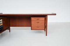 Arne Vodder Arne Vodder executive desk and return in teak Sibast Denmark 1960 - 4011926