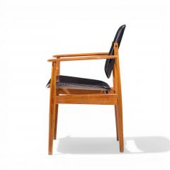 Arne Vodder Arne Vodder for France Son FD 184 Mid Century Danish Teak Dining Chairs Pair - 4551670