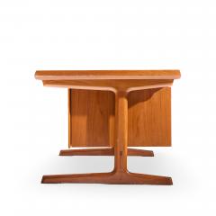 Arne Vodder Arne Vodder for HP Hansen Mid Century Danish Teak Executive Desk - 4492033