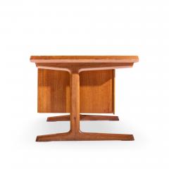 Arne Vodder Arne Vodder for HP Hansen Mid Century Danish Teak Executive Desk - 4492036