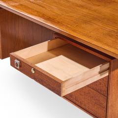 Arne Vodder Arne Vodder for HP Hansen Mid Century Danish Teak Executive Desk - 4492037