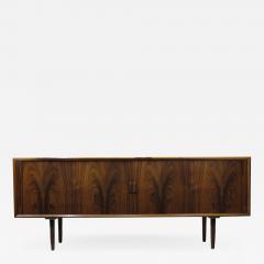 Arne Vodder Arne Vodder for P Olsen Sibast Mobler Rosewood Tambour Credenza Sideboard - 1054300