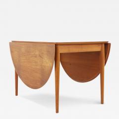 Arne Vodder Arne Vodder for Sibast Danish Teak Drop Leaf Expanding Dining Table - 3710269