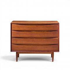 Arne Vodder Arne Vodder for Sibast Mid Century Danish Teak 4 Drawer Dresser - 4679077
