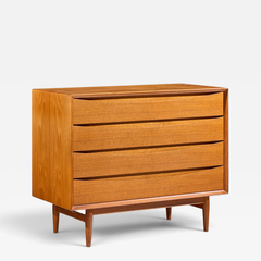 Arne Vodder Arne Vodder for Sibast Mid Century Danish Teak 4 Drawer Dresser - 4731327