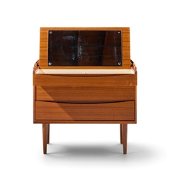 Arne Vodder Arne Vodder for Sibast Mid Century Danish Teak Dressing Table Vanity Dresser - 4729177